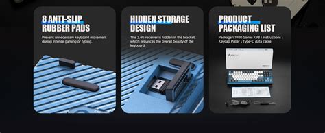 Amazon Kemove K Wireless Tkl Mechanical Gaming Keyboard Hot Swappable Rgb Backlit