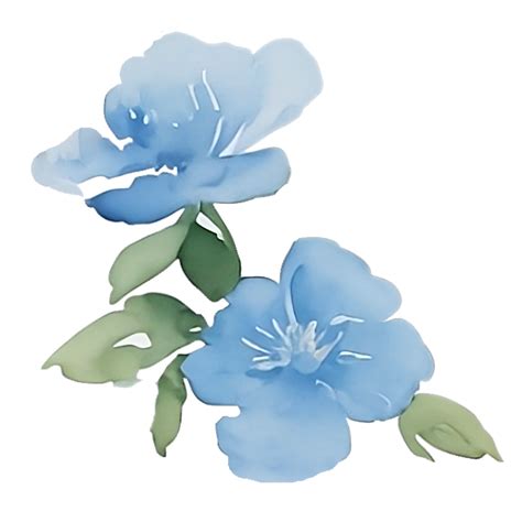 Blue Flower Bouquet Clip Art 27201457 PNG