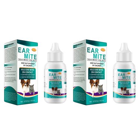 100ML Dog Ear Cleaner Pet Ear Cleaning Ear Cleaner Drops Ear For Dogs ...