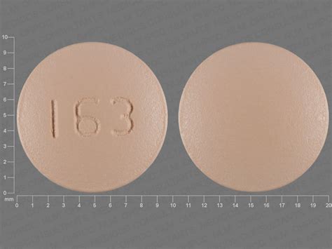 Pill Finder I63 Peach Round Medicine