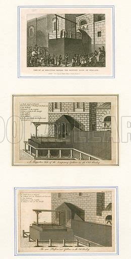 Executions at Newgate stock image | Look and Learn