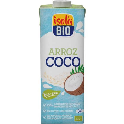 Bebida De Arroz E Coco Bio Embalagem 1 L Isola Supermercado El