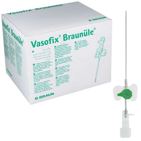 Vasofix Braun Le G X Mm Gr N Pzn