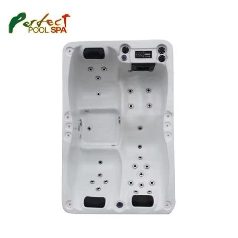 Person Indoor Outdoor SPA Massage Hot Tub With LED Light Hot Tub