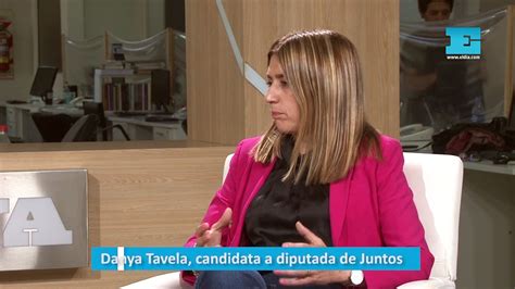 Danya Tavela Candidata A Diputada De Juntos V Deo Dailymotion