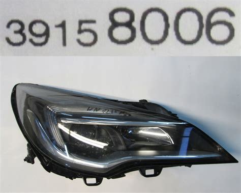 Opel Astra V K Lampa Przod Przednia Prawa Led Reflektor Za