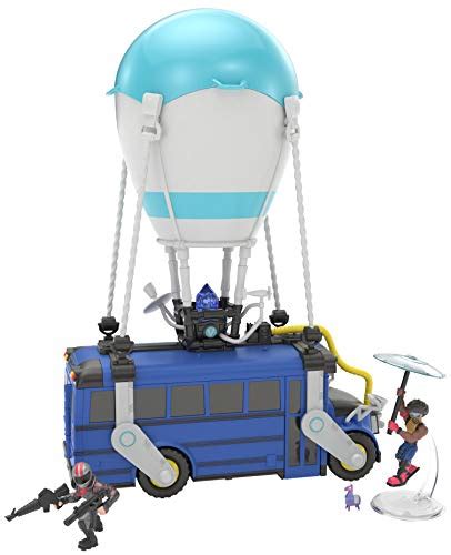 Fortnite Battle Bus Toy Playset - Battle Royale Collection