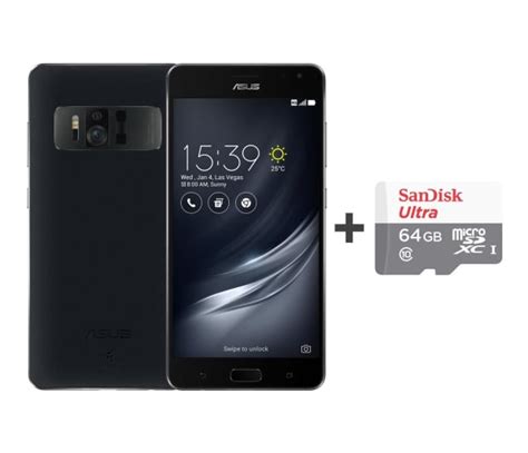 ASUS ZenFone AR ZS571KL 6 128GB DS Czarny 64GB Smartfony I Telefony