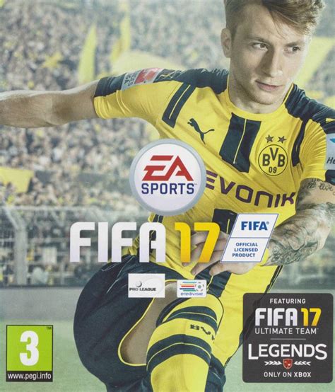 FIFA 17 cover or packaging material - MobyGames