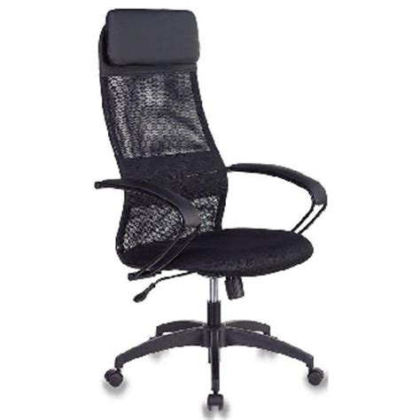 Кресло руководителя Easy Chair 655 TTW сетка/ткань черный, пластик ...