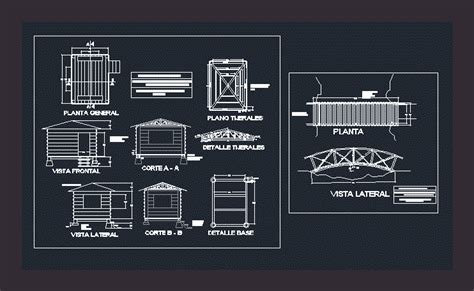 Design Wooden Gazebo Dwg Block For Autocad • Designs Cad