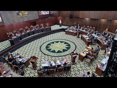 Sidang Sengketa Pilpres Di MK Terakhir Ini Pernyataan Para Pihak