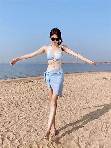 swimsuit ชดวายนำ ชน bikini มฟองนำ ผาเนอด จดสงทรวดเรว Lazada co th