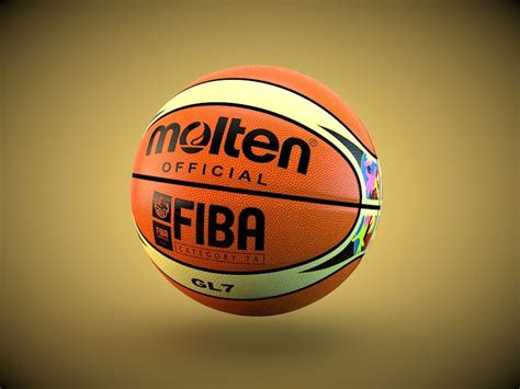 Molten Official Basketball Ball 3d Model 10 Fbx Obj Unknown Max