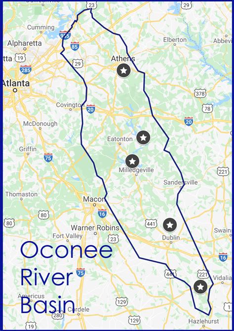 Oconee River Georgia Water Planning And Policy Center