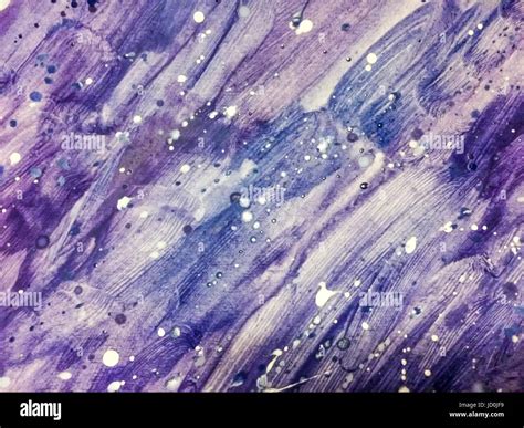 Colored drawn galaxy Stock Photo - Alamy