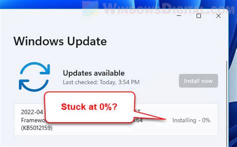 Windows Update Stuck At Or How To Fix