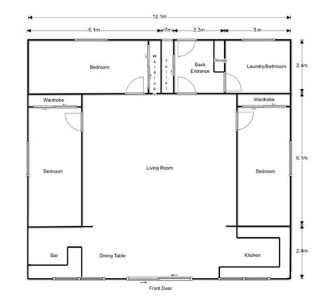 Shipping Container House Home Floor Plan Diy House Plans Cabin Plans