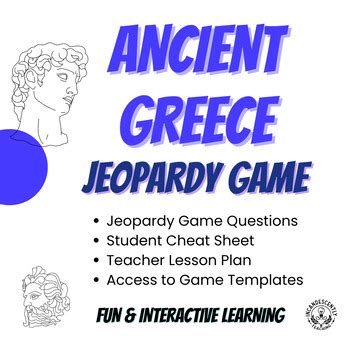 Ancient Greece Jeopardy Game Learning With Games Grades