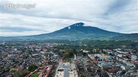 Aerial View Of Jam Gadang A Historical And Most Famous Landmark In