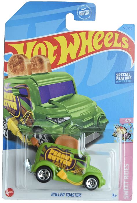 Amazon Hot Wheels Roller Toaster Sweet Rides Green Toys Games
