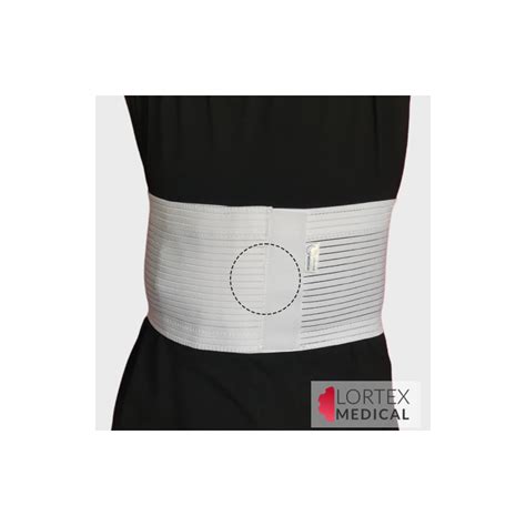 Ceinture élastique de maintien abdominal pour hernie ombilicale