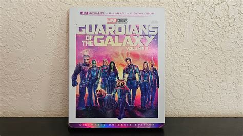 Guardians Of The Galaxy Vol 3 4KUHD Blu Ray Unboxing YouTube