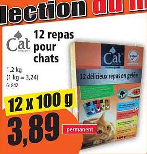 Promo Repas Pour Chats Cat Chez Norma Icatalogue Fr