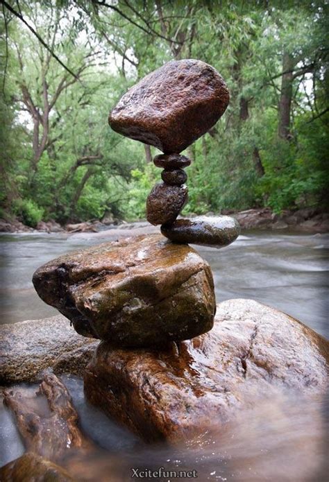 Sculptures From Stones Land Art