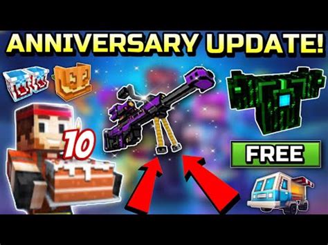 THE NEW 10TH ANNIVERSARY UPDATE Pixel Gun 3D YouTube