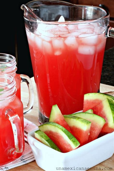 Agua Fresca De Sand A Recipe Agua Fresca Recipe Homemade Drinks Food