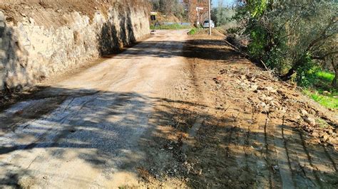 Lastra Cedimento Muro In Via Di Carcheri Terminati I Lavori E