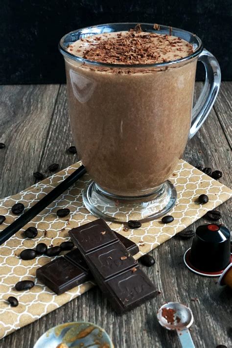 Keto Chocolate Coffee Smoothie - Modern Yum