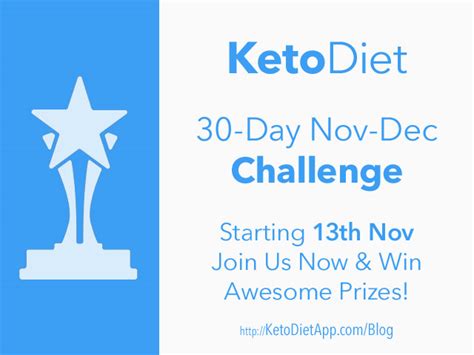 30 Day Ketodiet Countdown To Holidays Challenge 2017 Ketodiet Blog