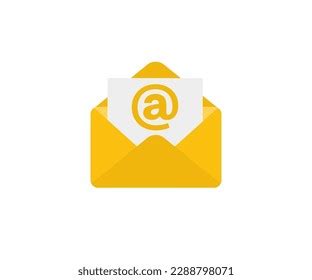 Mail Envelope Icon Symbols Email Logo Stock Vector (Royalty Free ...