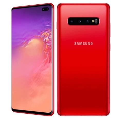 Смартфоны Samsung Galaxy S10 и S10+ выпустят в новом цвете Cardinal Red ...