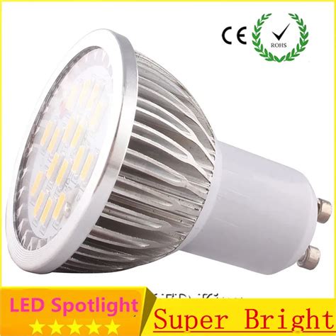 Super Bright Gu Smd Bulbs Light Dimmable Led Warm White V