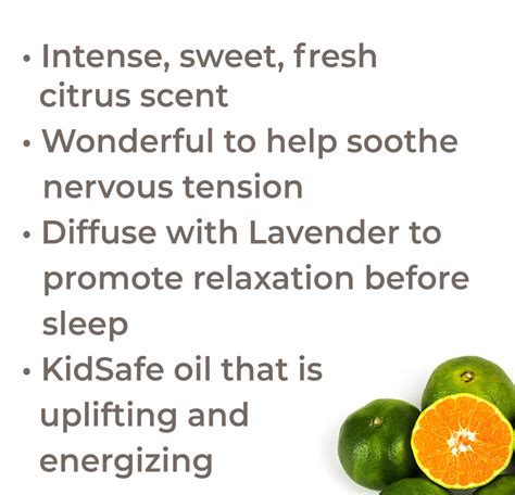 Organic Green Mandarin Essential Oil Plant Therapy