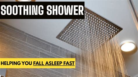 Soothing Shower Sounds To Help You Fall Asleep Fast Asmr Shower Noise