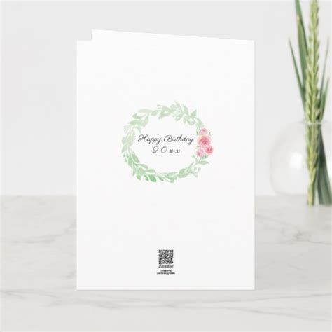 Pink Watercolor And Floral 10th Birthday Card Zazzle