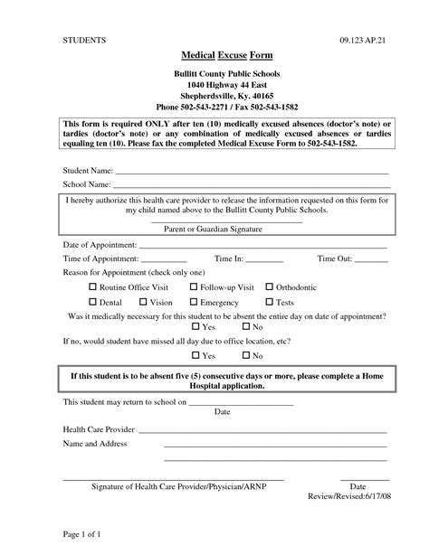 How To Fake A Doctors Note