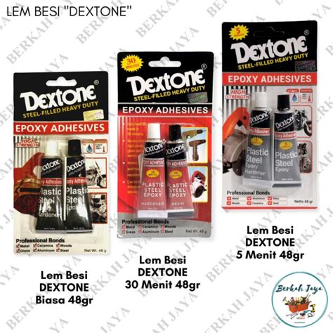 Jual Lem Dextone Menit Menit Biasa Lem Besi Baja Lem