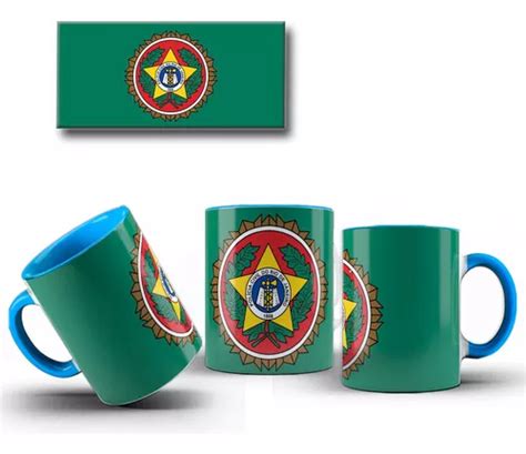 Caneca Personalizada Policia Civil Rj M Al A Colorida