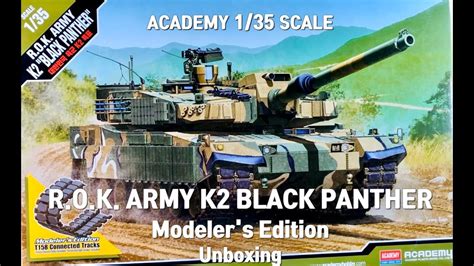 Academy R O K Army K Black Panther Unboxing Youtube