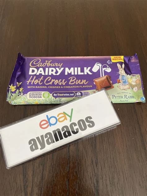 Cadbury Dairy Milk Hot Cross Bun Chocolate Bar G Picclick Uk