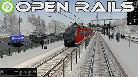 Open Rails Msts Alf Ld Budapestesztergom Youtube