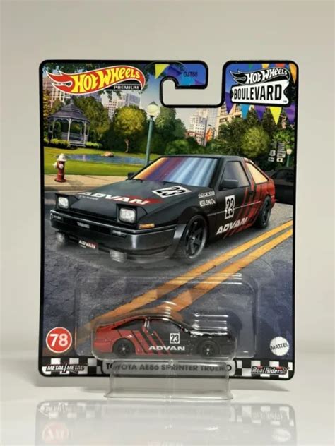 1 64 HOT WHEELS 2023 Boulevard Advan Toyota AE86 Sprinter Trueno 78 12 00 PicClick UK