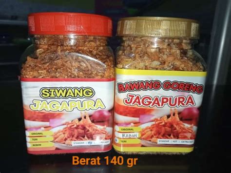 Siwang Bawang Goreng Renyah Dan Super Enak Asli Cirebon Kemasan Toples