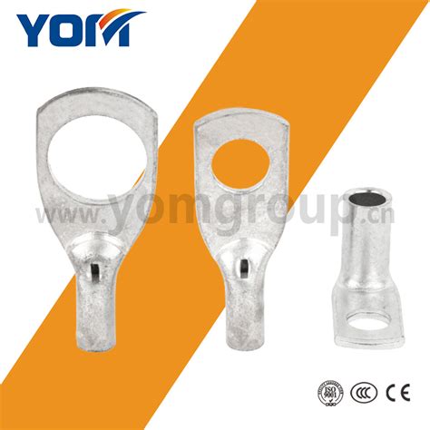 Electrical Tinned Copper Cable Lug Terminals Copper Tube Terminal