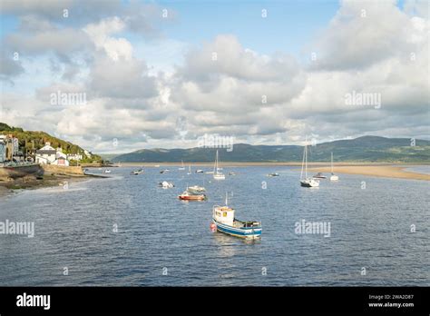 Aberdyfi / Aberdovey Beach in Wales, UK Stock Photo - Alamy